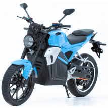Road90 - Moto électrique 125cc - moteur 4000 W - batterie 72V 50Ah, bleu
