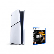 Pack PS5 Slim & Call of Duty: Black ops 6 - Console de Jeux Playstation 5 Slim (Standard) 1 To, Blanc