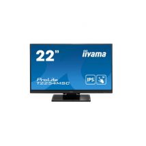 Ecran IIYAMA 21.5 Tactile PCAP 10 points ULTRA MINCE dalle IPS anti-reflet 1920x1080 4ms 250 cd/m2 1xHDMI 1xDisplayPort USB HUB (2x3.0) T2254MSC-B1AG