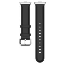 Bracelet de montre en cuir pour Xiaomi Smart Band 9 Pro Black
