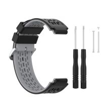 Bracelet pour Garmin Forerunner 220/230/235/630/620/735XT, Approach S20/S5/S6 Black
