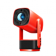 SkyEcho FreeONE Proyector Portátil - 0.8kg 350 ANSI lúmenes Resolución 1080P Android Mini Proyector - Rojo - Nuevo