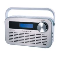 New Majestic DAB-843W Radio portatile Digitale Argento - Nuovo