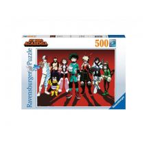 Puzzle Ravensburger 500 piezas - My Hero Academia: Izuku Midoriya en acción - Nuevo