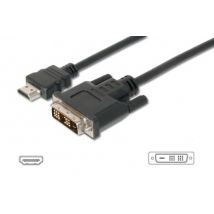 ITB CMGLP8740 adaptador de cable de vídeo 2 m HDMI DVI-D Negro - Nuevo