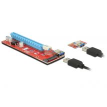 DeLOCK 41423 carte et adaptateur d'interfaces Interne PCI, SATA, USB 3.2 Gen 1 (3.1 Gen 1)