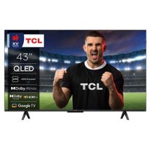 TV QLED Tcl 43P79K 108 cm 4K UHD Alluminio spazzolato - Nuovo