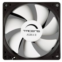 Tacens Aura II 9cm Boitier PC Ventilateur Noir, Blanc