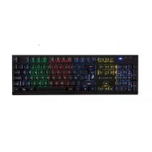SureFire KingPin X2 clavier Jouer USB AZERTY Français Noir, Métallique
