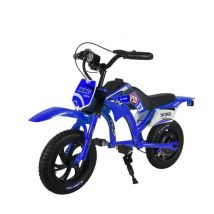 JKING C6 - Moto électrique enfant 200 W, autonomie de 12 km en mode 100 % électrique, vitesse maximale de 16 km/h, conception légère, écran LCD, pneus