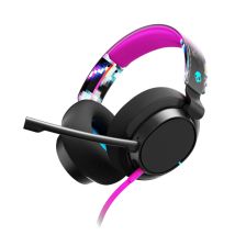 Skullcandy Slyr Pro Multiplatform Wired Gaming Headset in nero e rosa per un'esperienza di gioco coinvolgente - Nuovo