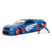 Simba - Avengers Captain America with Car 1:24 253225007