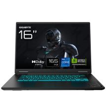 GIGABYTE GAMING A16 Ordinateur Portable – 16, 165Hz WUXGA, Intel Core i5-13620H, RTX 5050, 16Go DDR5 5200MHz, SSD Gen4 1To, Dos, Garantie 2 Ans, Dolby