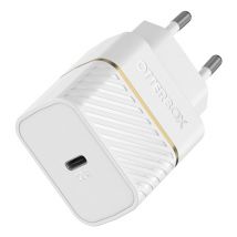Caricatore da parete OtterBox EU 20W - 1X USB-C 20W USB-PD, bianco polvere di nuvola - Nuovo