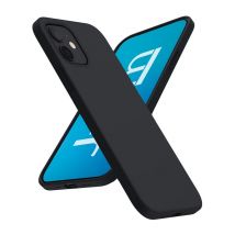 JAYM - Coque Silicone Premium Noir compatible avec [ iPhone 16 Plus ] -100% Silicone et Microfibre - Renforcée et Ultra Doux - Nuevo