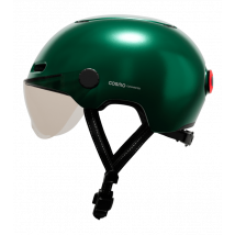 Cosmo Fusion - Casco con Iluminación Trasera Inteligente y Conectado para Bicicletas - Luz de freno, detección automática de caídas, camino compartido