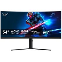 KTC H34S5 Monitor Curvo R1500 21:9 HVA WQHD 3440 * 1440@180Hz - Nuovo