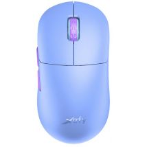 Souris de jeu violette sans fil Xtrfy M8