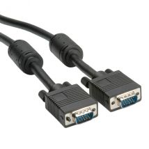 ROLINE HQ Cavo VGA Ferrite DDC, HD15, M/M, 6m - Nuovo