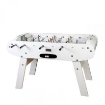 Baby-foot Onyx en Blanc Mat - Élégance et Performance