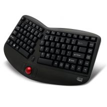 Adesso Tru-Form Media 3150 teclado Universal RF inalámbrico QWERTY Inglés de EE. UU. Negro - Nuevo