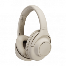 Auriculares inalámbricos con cancelación de ruido ATH-S300BT, Beige - Nuevo