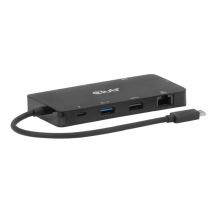 CLUB3D CSV-2552 hub & concentrateur USB Type-C 5000 Mbit/s Noir