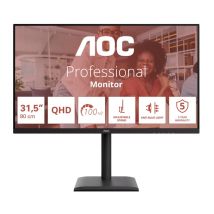 AOC E4 Q32E4U écran plat de PC 80 cm (31.5 ) 2560 x 1440 pixels Quad HD LED Noir