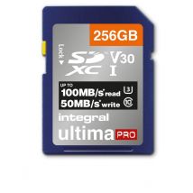 Integral 256GB SDXC 100-90MB/s UHS-I V30 SD - Nuevo