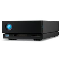Unità disco esterna LaCie 1big Dock 24Tb 7200 rpm 3,5 USB Type-A / USB Type-C 3.2 Gen 1 (3.1 Gen 1) Nero - Nuovo