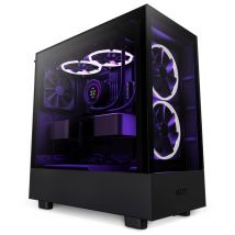 NZXT H5 Elite Midi Tower Negro, Transparente - Nuevo
