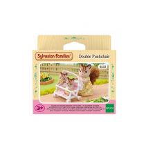 Sylvanian Families Silla de Paseo Doble para Bebés - Accesorio de Juego - Nuevo