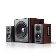 Edifier S350DB set d'enceintes 150 W Universel Noir, Bois 2.1 canaux 80 W Bluetooth