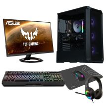 Epical-Q Pack Xplus83 AMD Ryzen 5 5600, 16GB, 1TB SSD NVME, RTX 4060 + Windows 11 Home +Monitor 24 165hz FHD IPS + Combo Gaming - Nuevo