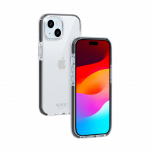 Coque Sport mesh pour Apple iPhone 15, Noir de jais