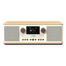 Pure Classic C-D6 Portátil Digital Roble, Blanco - Nuevo