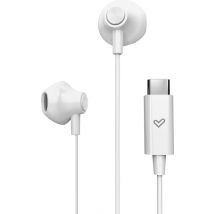 Energy Sistem EasyPods Casque Avec fil Ecouteurs Appels/Musique USB Type-C Blanc
