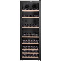 Cave à vin de service Caviss S1190CBEG 190 bouteilles porte vitrée anti-UV réversible Noir