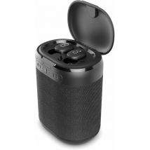 Ledwood pack enceinte + écouteurs sans fil