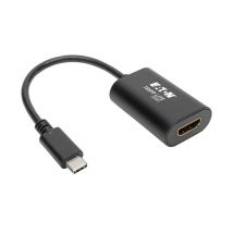 Tripp Lite U444-06N-HD4K6B câble vidéo et adaptateur 0,1524 m USB Type-C HDMI Noir