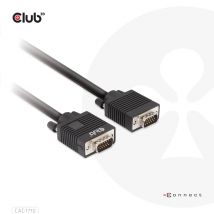 CLUB3D CAC-1710 cable VGA 10 m VGA (D-Sub) Negro - Nuevo