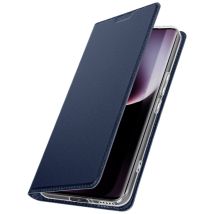 Dux Ducis Estuche para Honor Magic 7 Lite Efecto Satinado Porta Tarjetas Soporte Azul oscuro - Nuevo