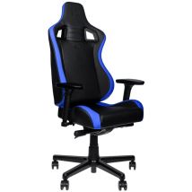 noblechairs EPIC Sedia da gioco per PC compatta Seduta imbottita Nero, Blu - Nuovo
