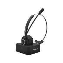 Sandberg Bluetooth Office Headset Pro Casque Sans fil Arceau Bureau/Centre d'appels Noir