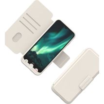 Doro 8936 funda para teléfono móvil 15,5 cm (6.1 ) Funda cartera Blanco - Nuevo