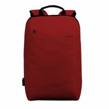 PURO Byday 39,6 cm (15.6 ) Funda tipo mochila Burdeos - Nuevo