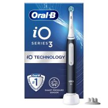 Oral-B iO 3 Matte Adulte Brosse à dents vibrante Noir, Blanc