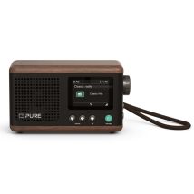 Pure Classic Mini Portable Numérique Crème, Bois