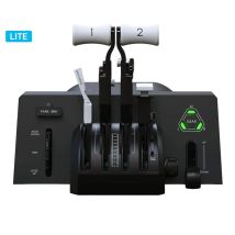 Quadrante dei gas LEXIP Honeycomb Bravo Throttle Quadrant Lite Nero PC Mac - Nuovo