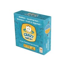 Juego de mesa Topi Games Crazy Chrono Animales & Frutas Gris, 2 a 4 jugadores, juego de ambiente a partir de 7 años - Nuevo